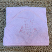 Load image into Gallery viewer, 100% Bamboo Baby Pink Hooded Towel
