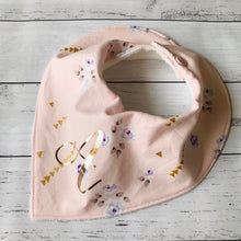 Load image into Gallery viewer, Bamboo Bandana Bib - Pink woodlands