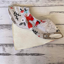 Load image into Gallery viewer, Bamboo Bandana Bib - Fox &amp; bear