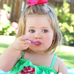FlexiDip Learning Utensil - 2 CT PINK PURPLE