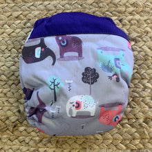 Load image into Gallery viewer, Bamboo Microfibre Newborn Cloth Nappy - Elephant