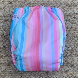 Bamboo Cloth Nappy Candy Stripes