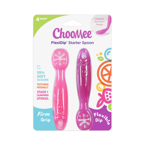 FlexiDip Learning Utensil - 2 CT PINK PURPLE