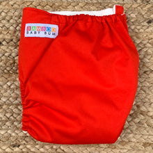 Load image into Gallery viewer, Bamboo Cloth Nappy Red