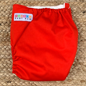 Bamboo Cloth Nappy Red