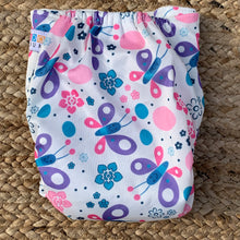 Load image into Gallery viewer, Bamboo Cloth Nappy Butterfly