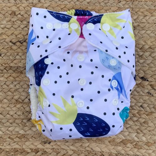 Bamboo Cloth Nappy Pineapple