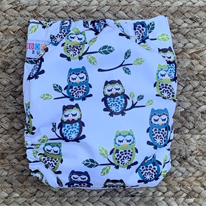 Bamboo Cloth Nappy Owls