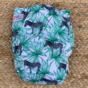 Bamboo Cloth Nappy Zebra
