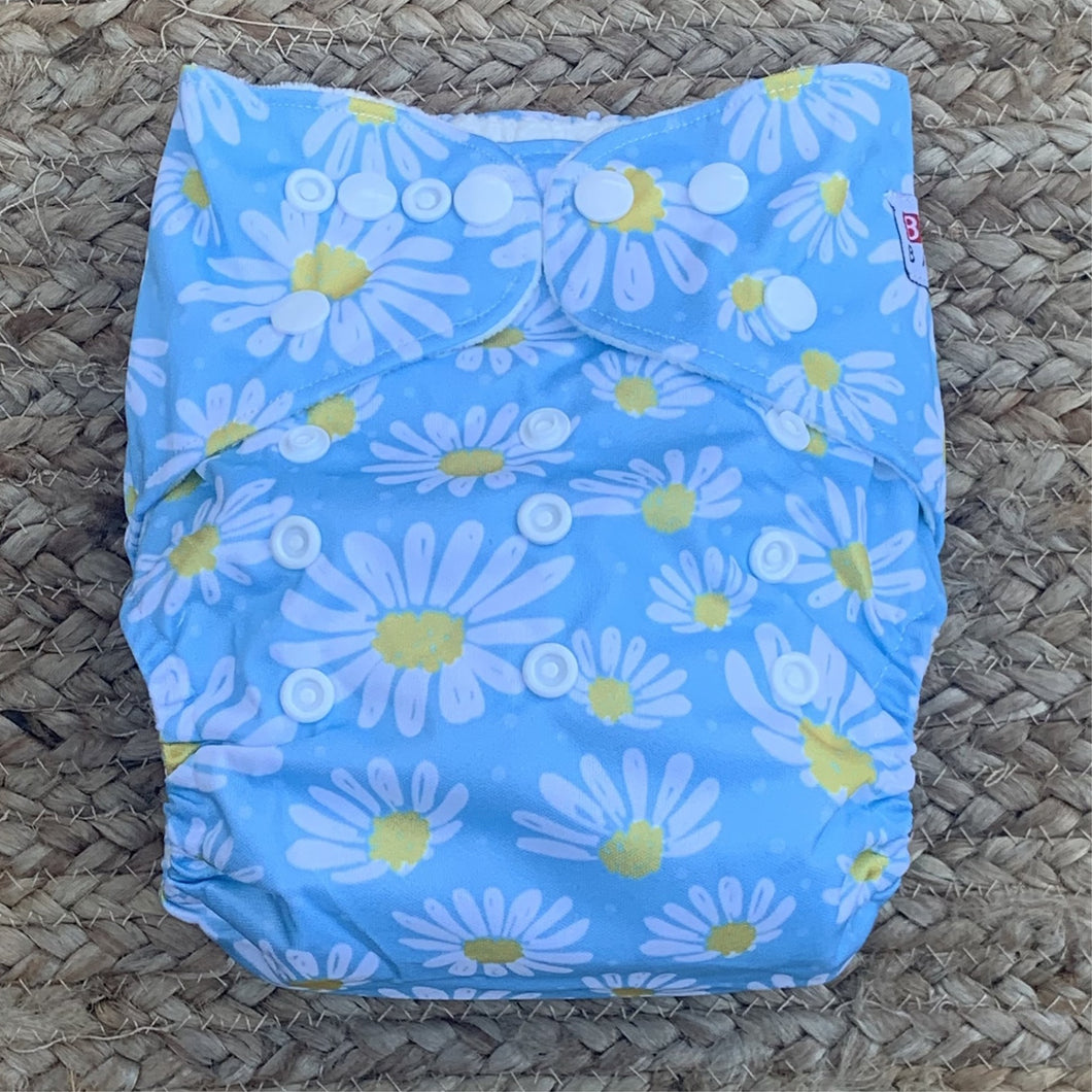 Bamboo Cloth Nappy Sunflowers