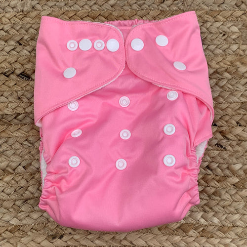 Bamboo Cloth Nappy Pink