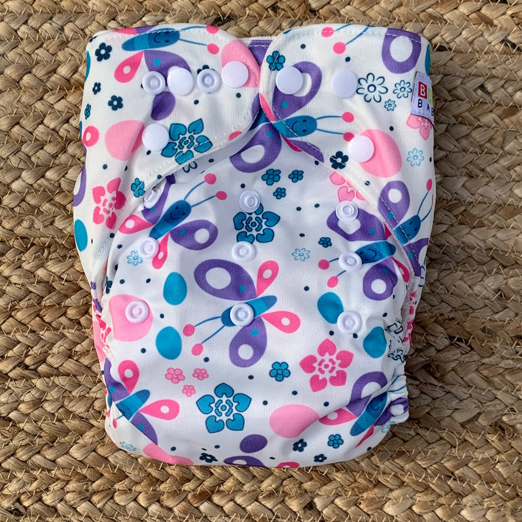 Bamboo Cloth Nappy Butterfly