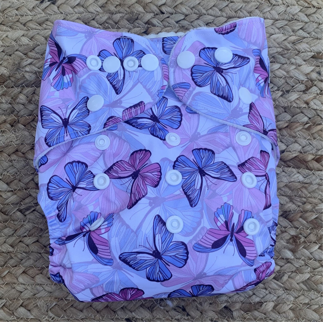 Bamboo Cloth Nappy Butterflies 2.0