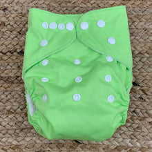 Load image into Gallery viewer, Bamboo Cloth Nappy Lime