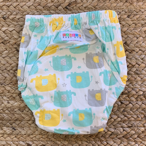 Bamboo Training Pants - Elephants