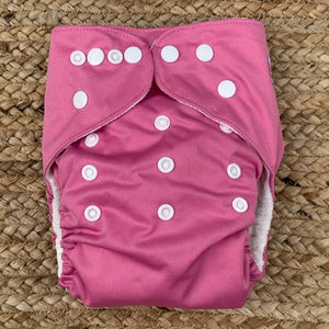 Bamboo Cloth Nappy Fuchsia