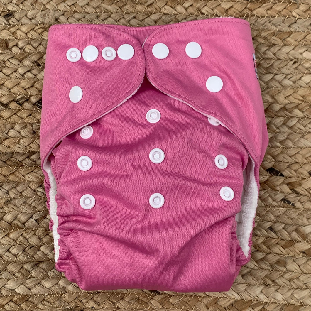Bamboo Cloth Nappy Fuchsia