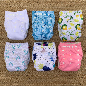 5 PACK NAPPIES OSFA - BUY 5 GET 1 FREE