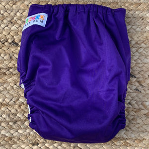 Bamboo Cloth Nappy Deep Purple