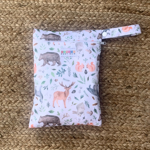 Small Wet Bag - Woodlands