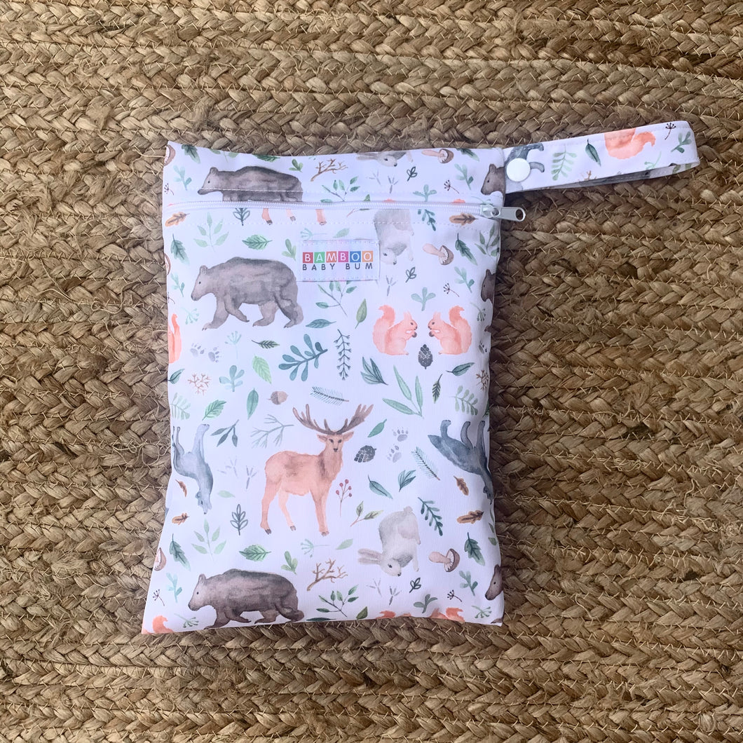 Small Wet Bag - Woodlands