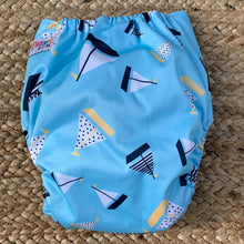 Load image into Gallery viewer, Bamboo Cloth Nappy Sailing