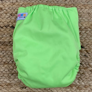 Bamboo Cloth Nappy Lime