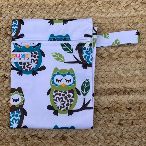 Large Wet Bag - Owl